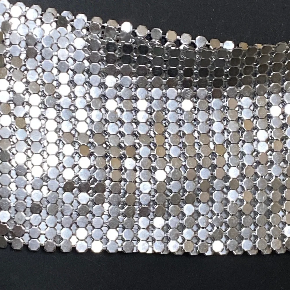 Forever 21 Brand new never worn with tag Silver Metal Fashion Scarf - Picture 4 of 6
